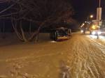 Sníh a vítr působil nehody i zkraty veřejného osvětlení