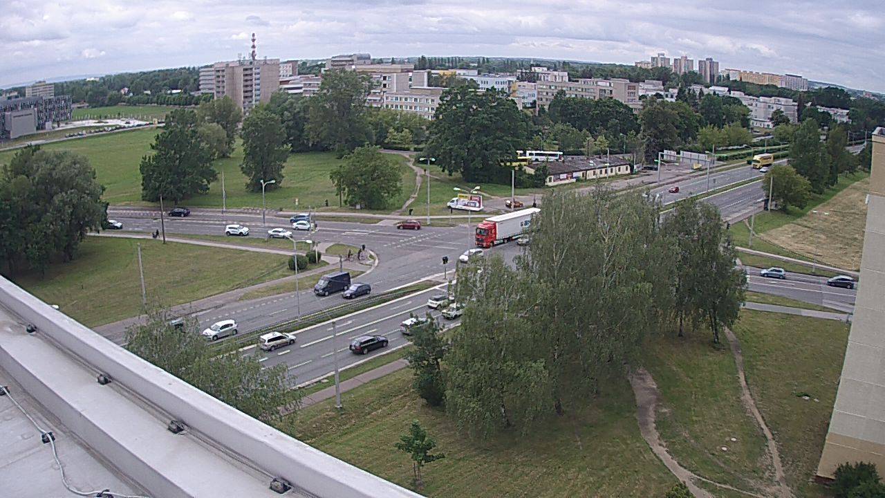 Webová kamera - křižovatka Mileta - čas 10:00