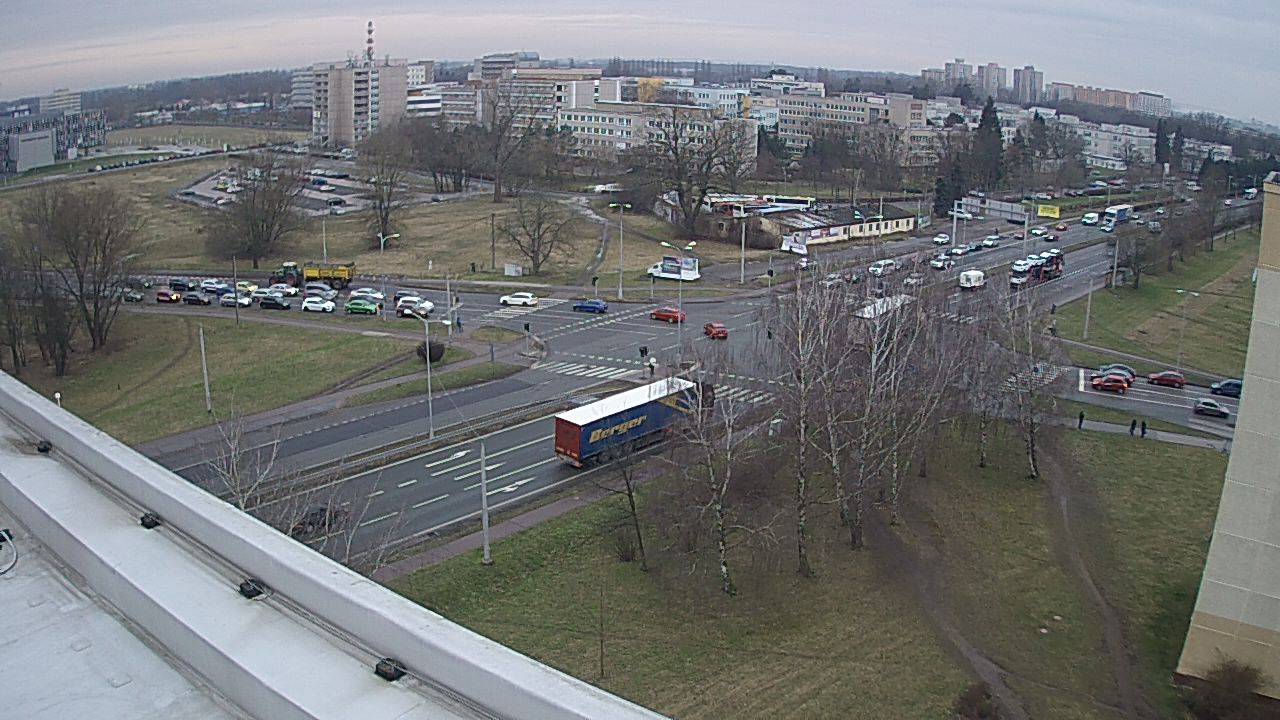 Webová kamera - křižovatka Mileta - čas 16:00
