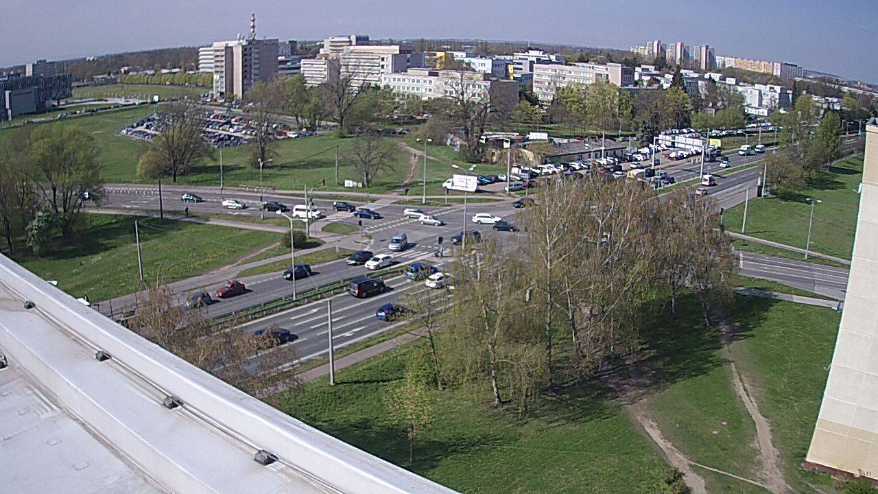 Webová kamera - křižovatka Mileta - čas 10:00