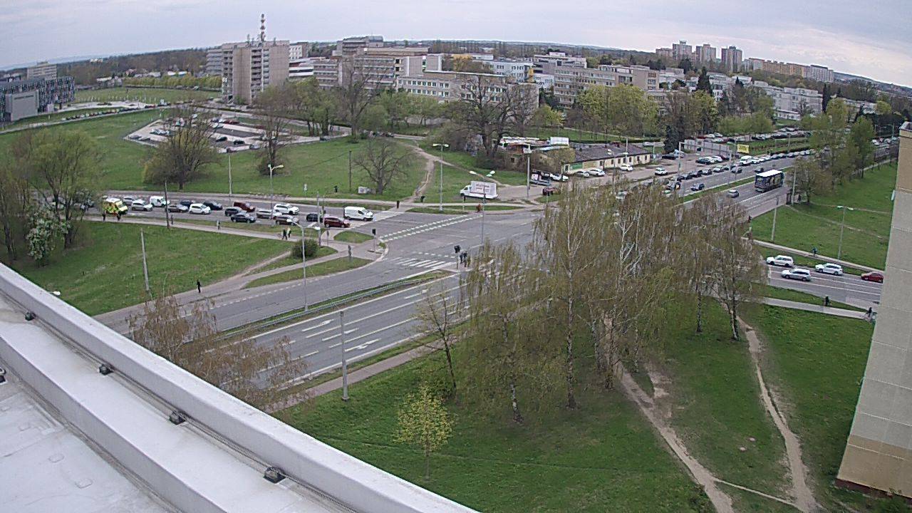 Webová kamera - křižovatka Mileta - čas 16:00