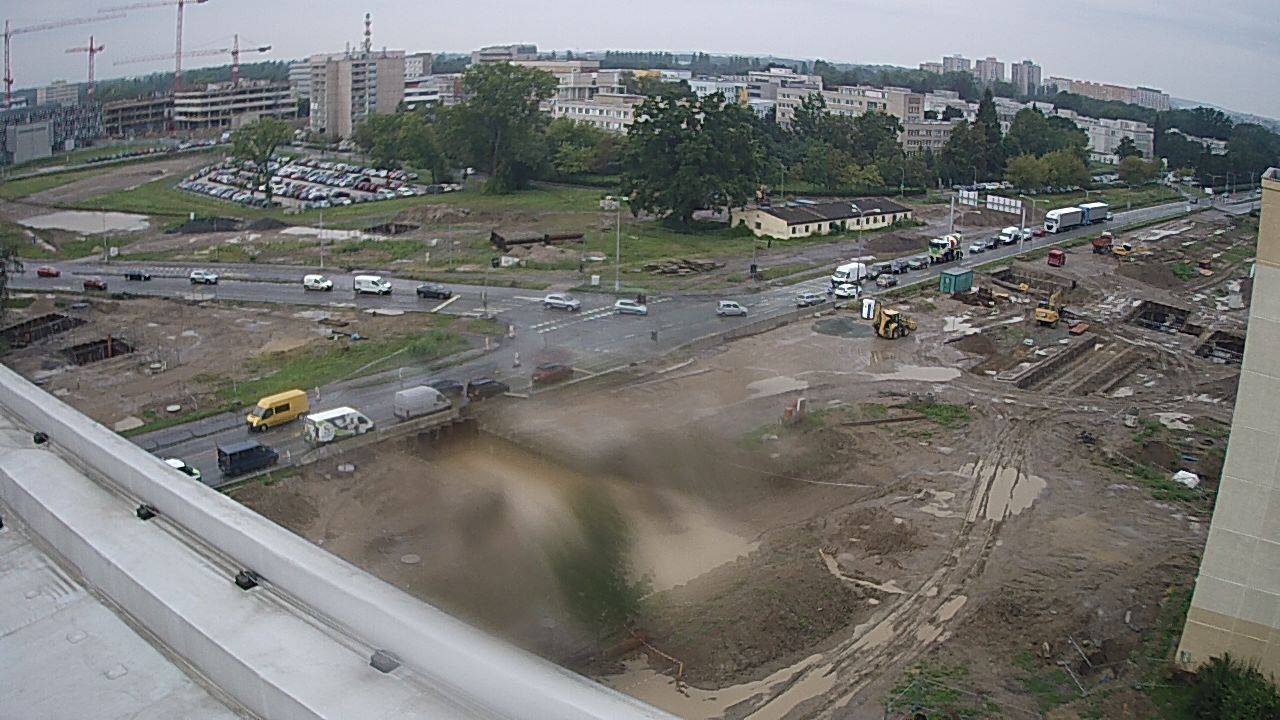 Webová kamera - křižovatka Mileta - čas 10:00