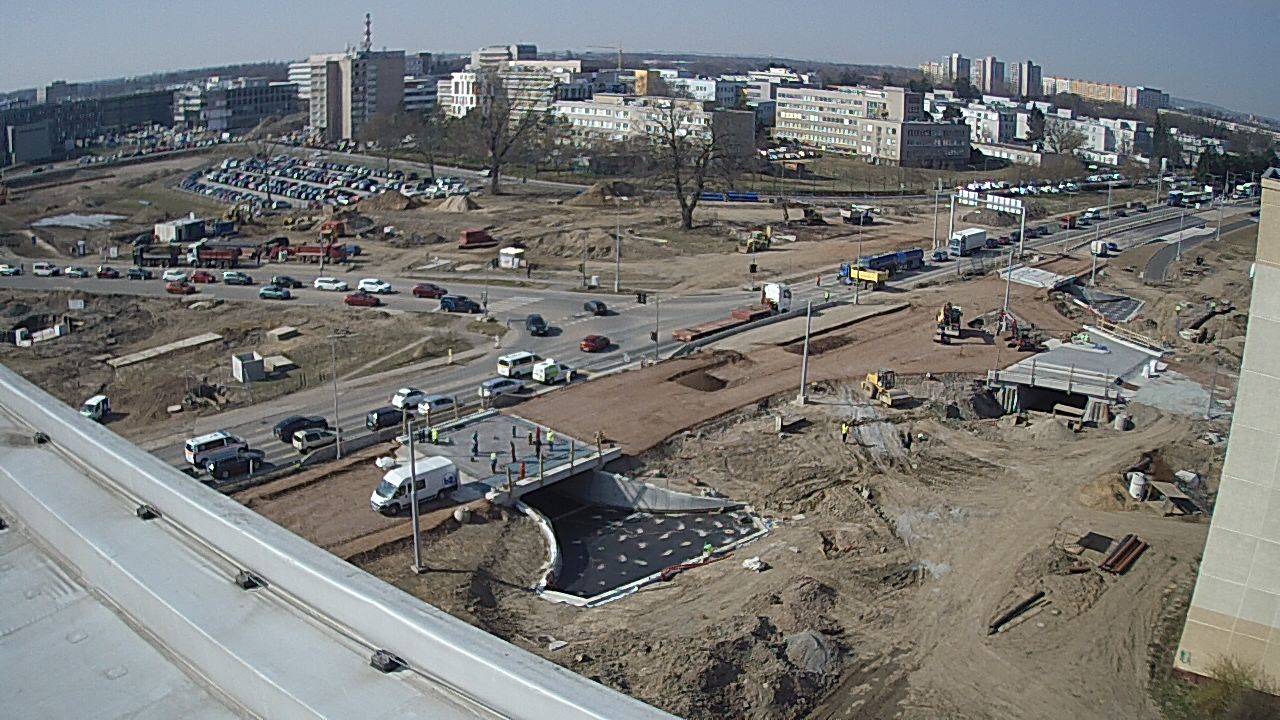 Webová kamera - křižovatka Mileta - čas 10:00