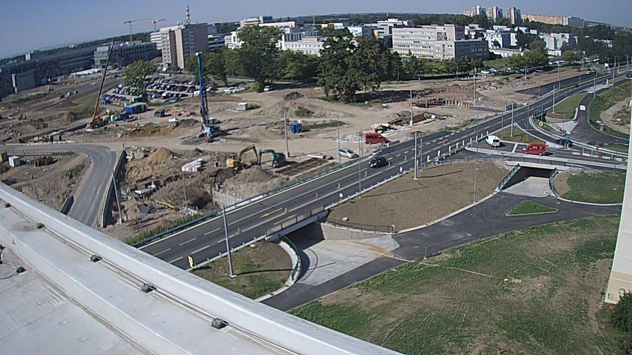 Webová kamera - křižovatka Mileta - čas 10:00