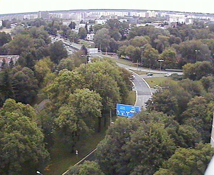 Webová kamera - Křižovatka u soutoku - čas 10:00