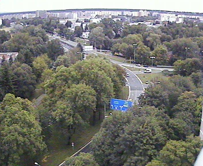 Webová kamera - Křižovatka u soutoku - čas 16:00