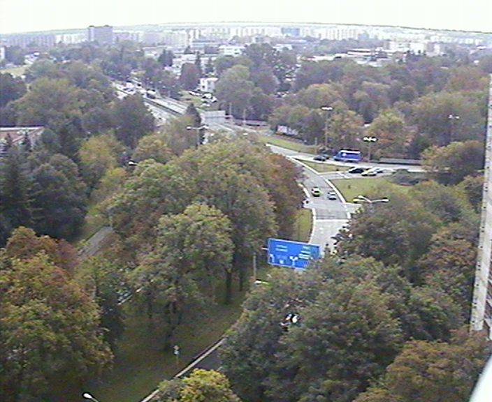 Webová kamera - Křižovatka u soutoku - čas 10:00