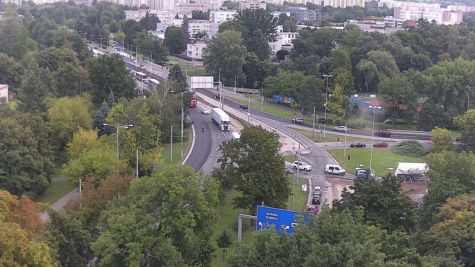 Webová kamera - Křižovatka u soutoku - čas 16:00