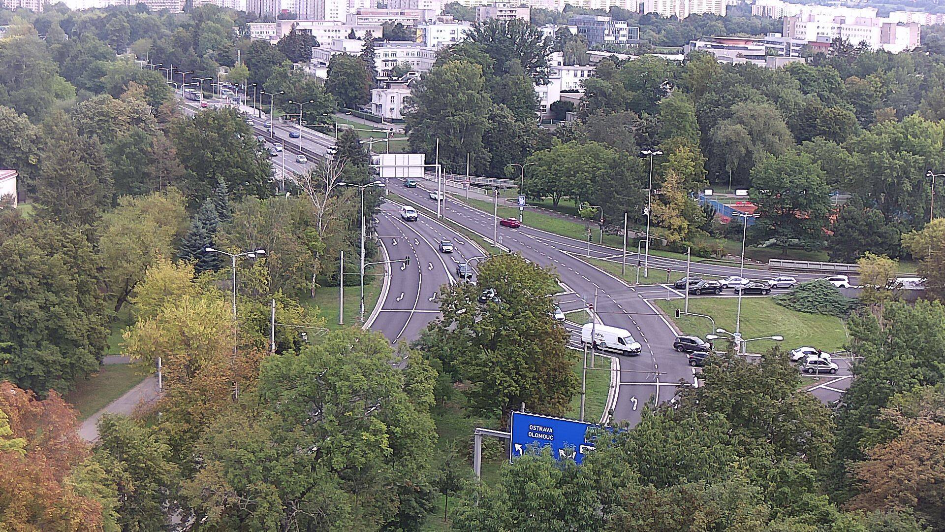 Webová kamera - Křižovatka u soutoku - čas 16:00