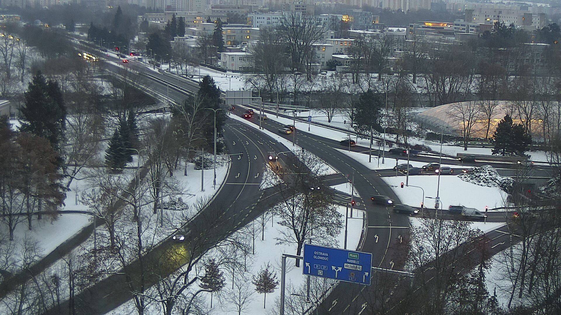Webová kamera - Křižovatka u soutoku - čas 16:00