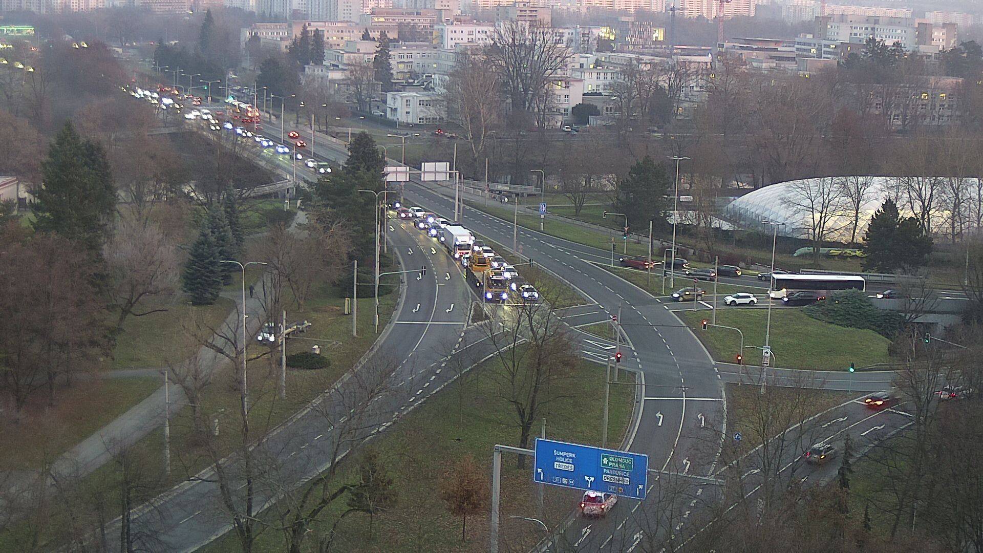 Webová kamera - Křižovatka u soutoku - čas 16:00