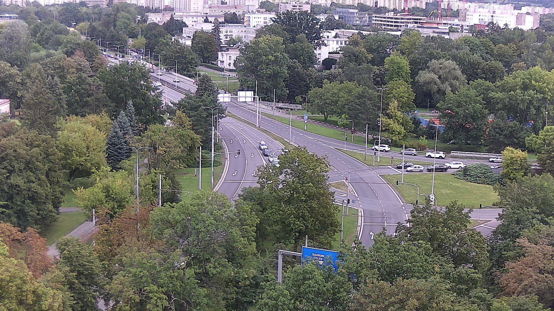 Webová kamera - Křižovatka u soutoku - čas 16:00