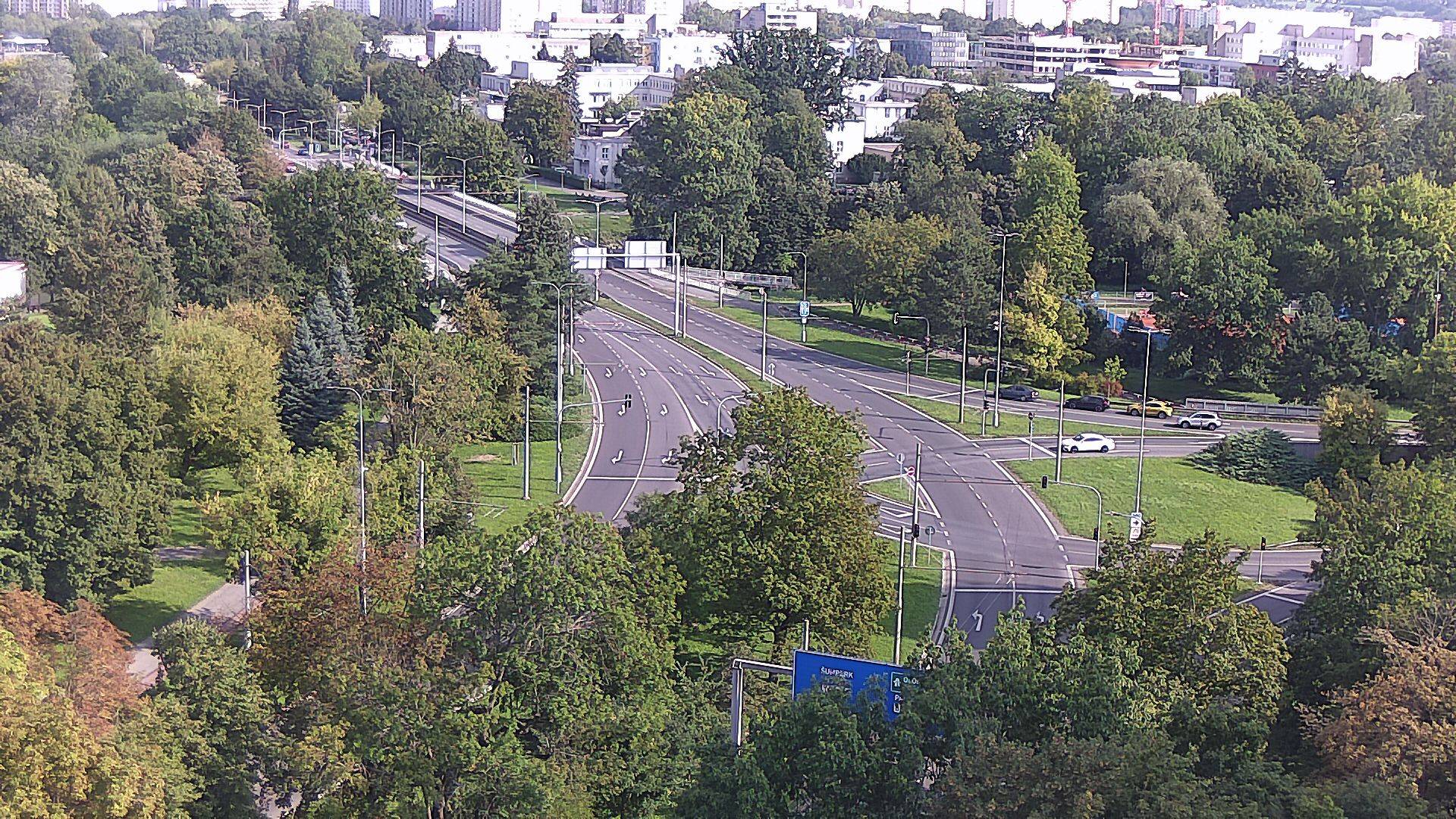 Webová kamera - Křižovatka u soutoku - čas 16:00