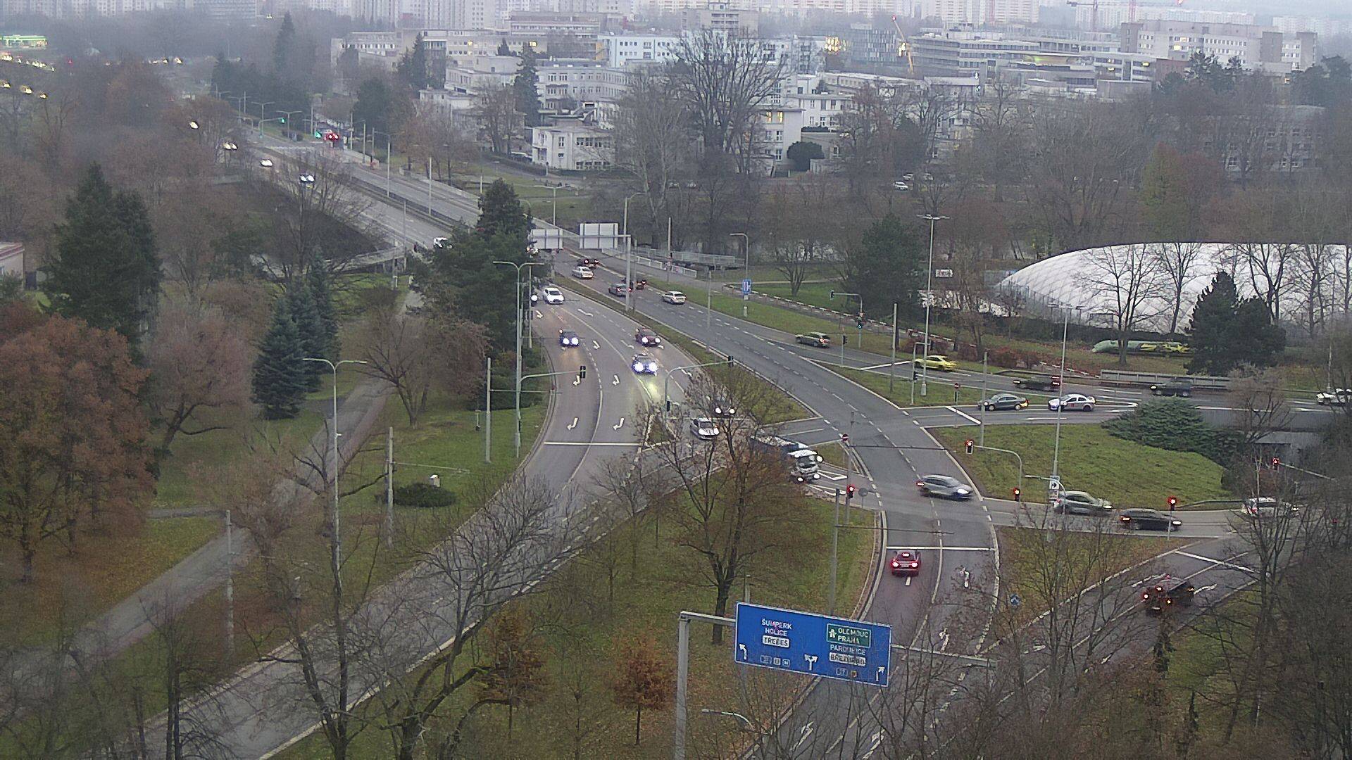 Webová kamera - Křižovatka u soutoku - čas 16:00