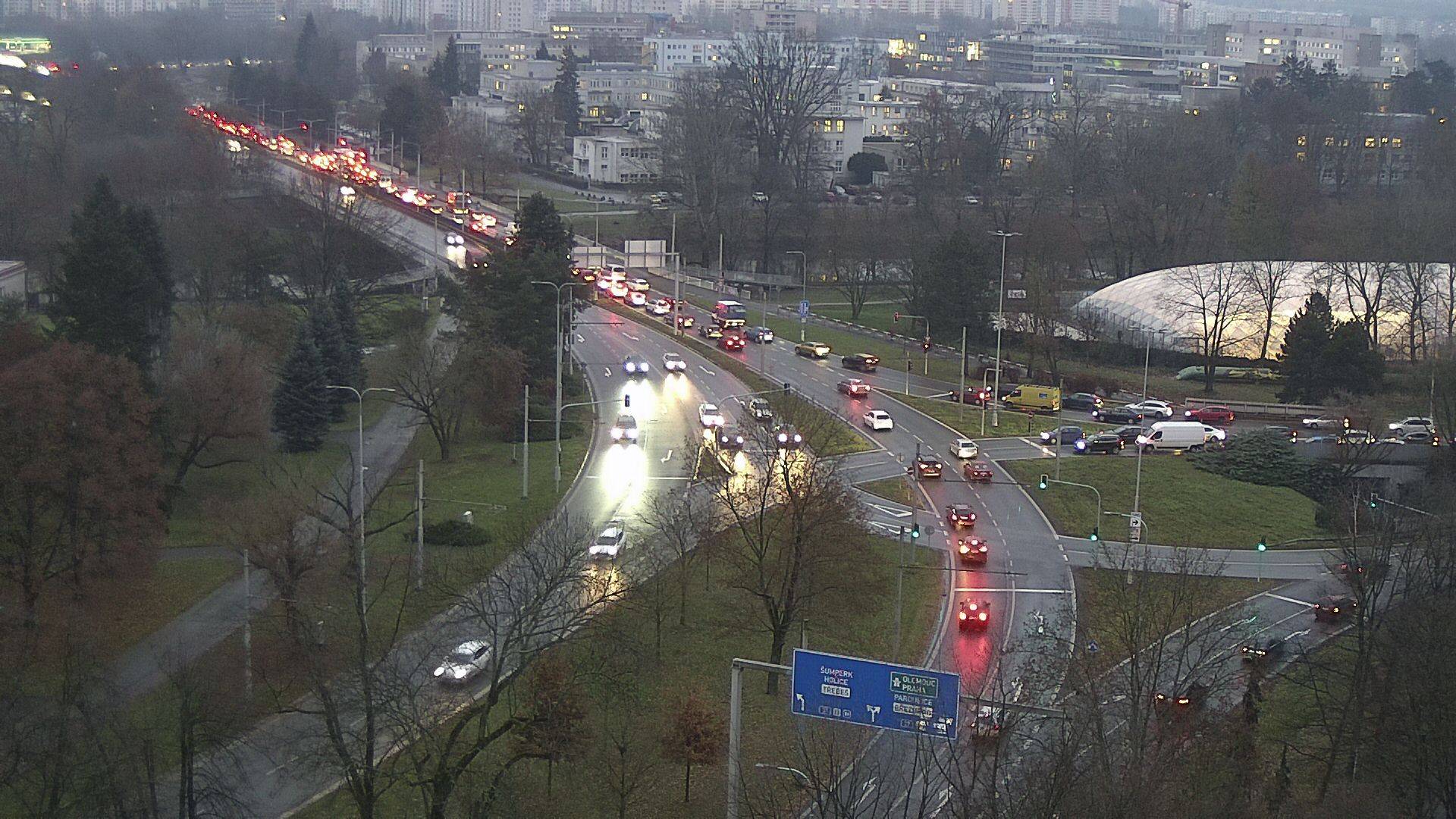 Webová kamera - Křižovatka u soutoku - čas 16:00