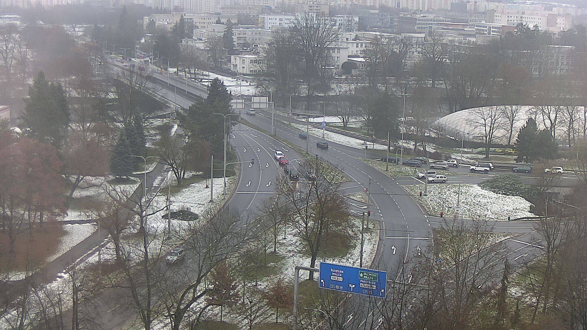 Webová kamera - Křižovatka u soutoku - čas 10:00