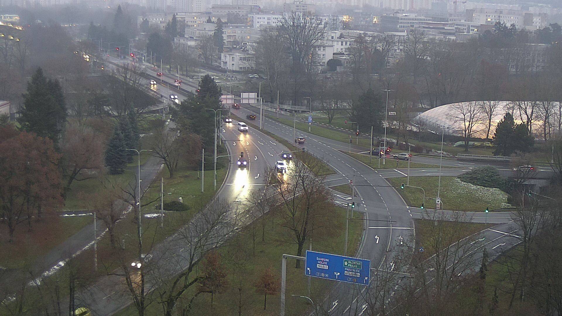 Webová kamera - Křižovatka u soutoku - čas 16:00