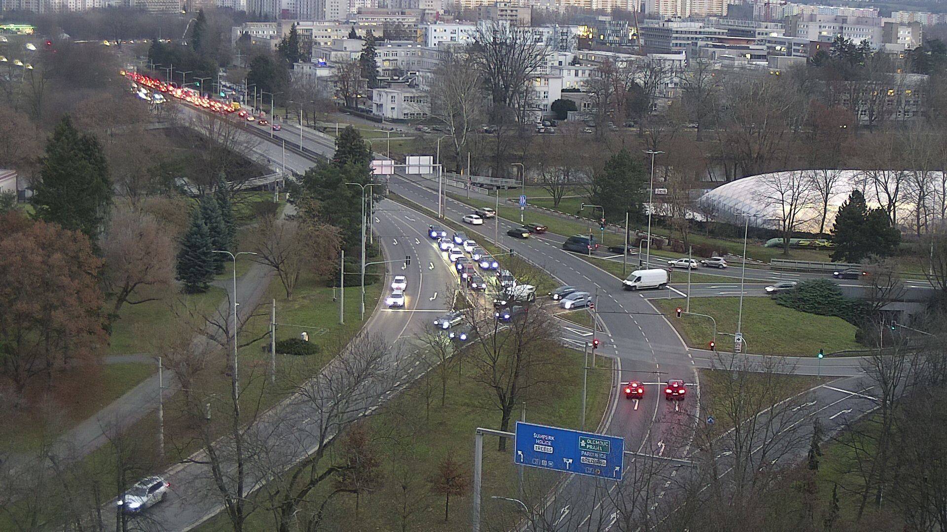 Webová kamera - Křižovatka u soutoku - čas 16:00