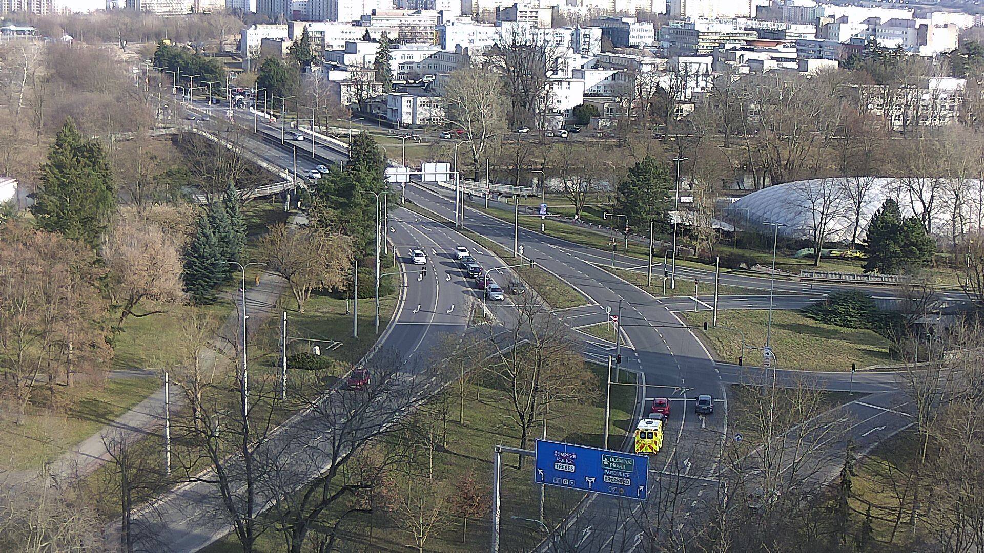 Webová kamera - Křižovatka u soutoku - čas 16:00