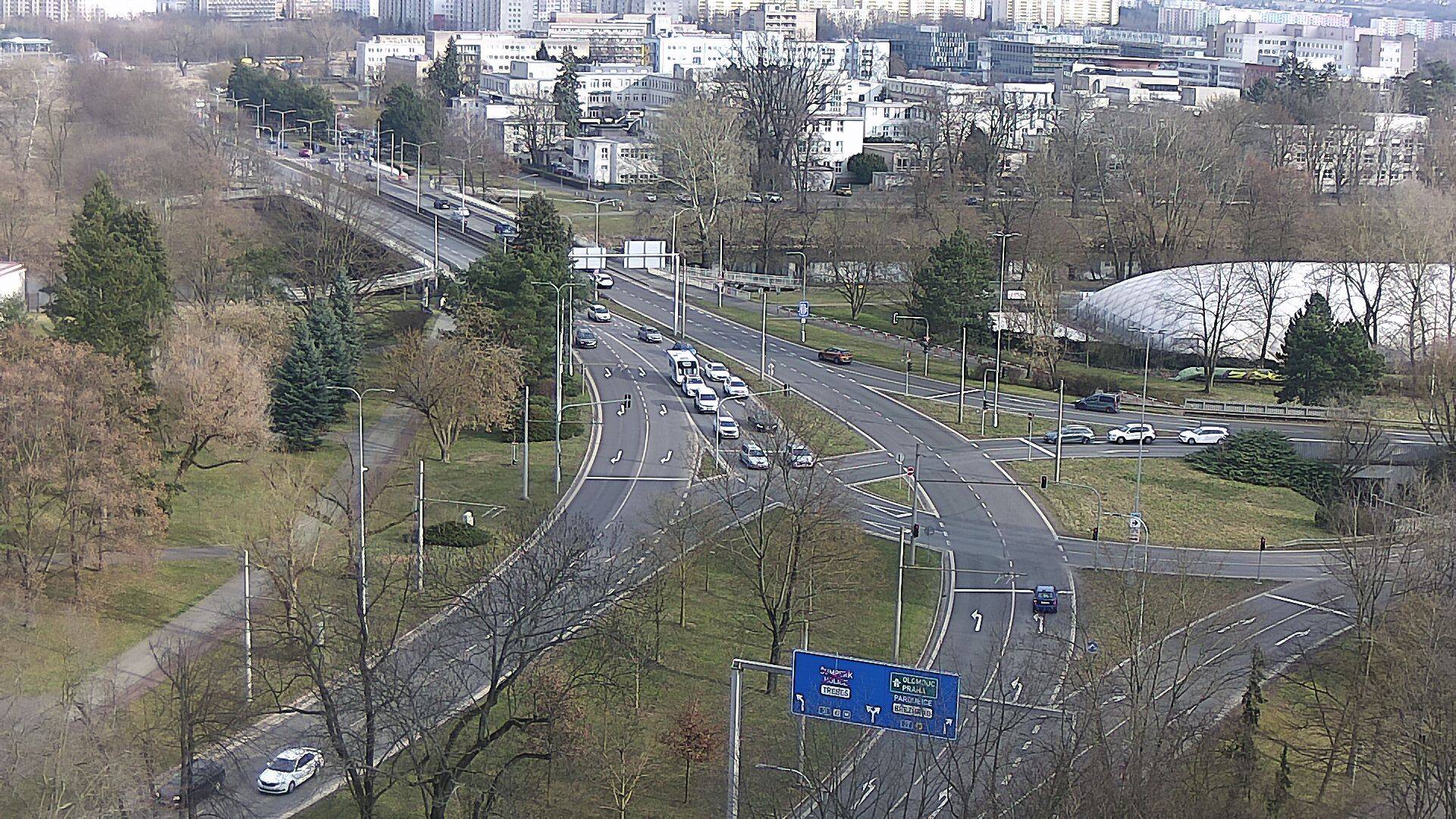 Webová kamera - Křižovatka u soutoku - čas 16:00