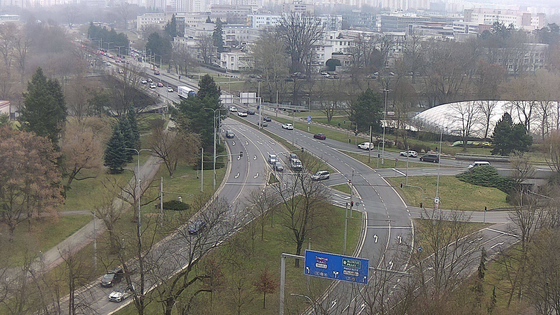 Webová kamera - Křižovatka u soutoku - čas 16:00
