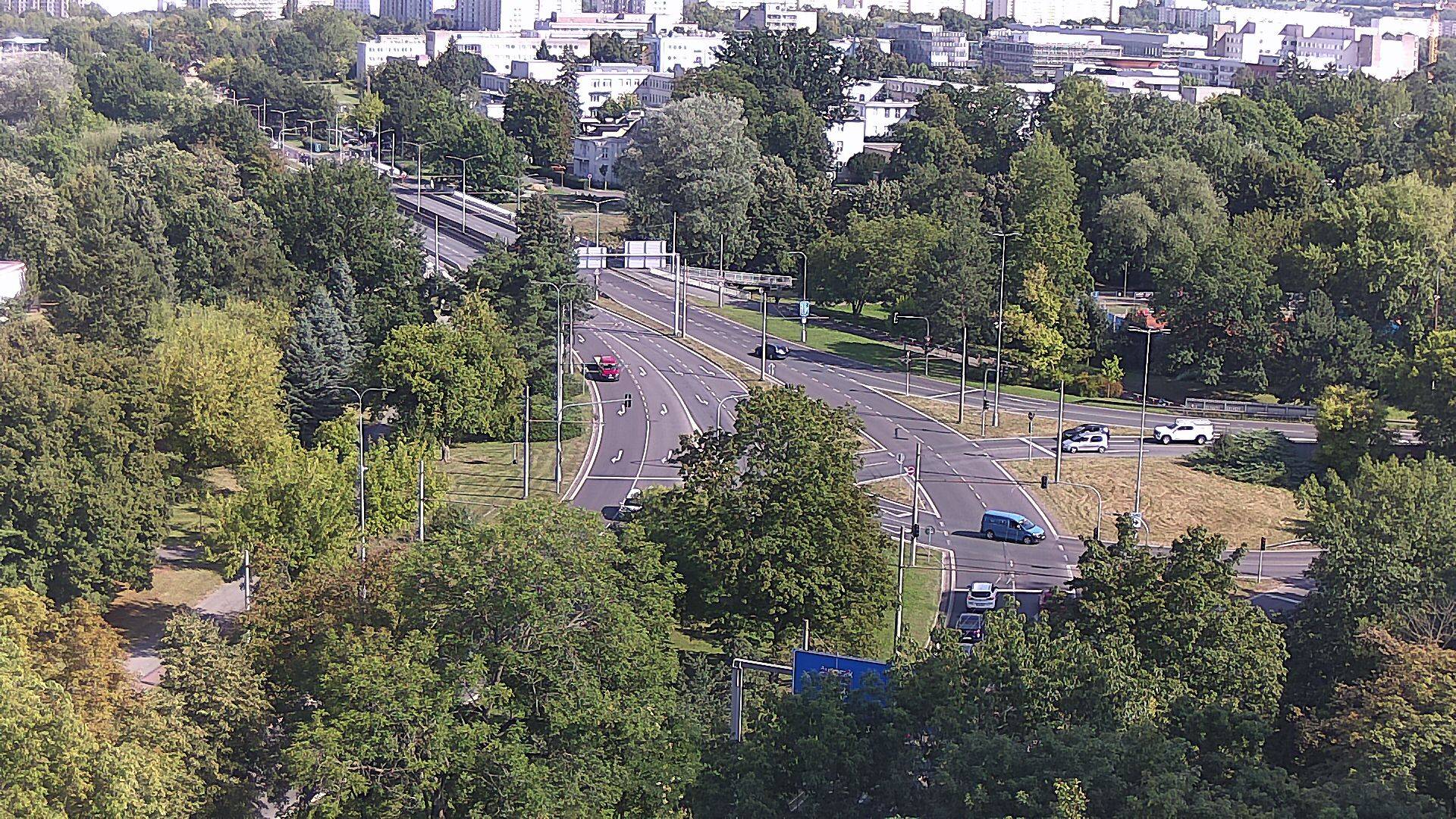 Webová kamera - Křižovatka u soutoku - čas 16:00