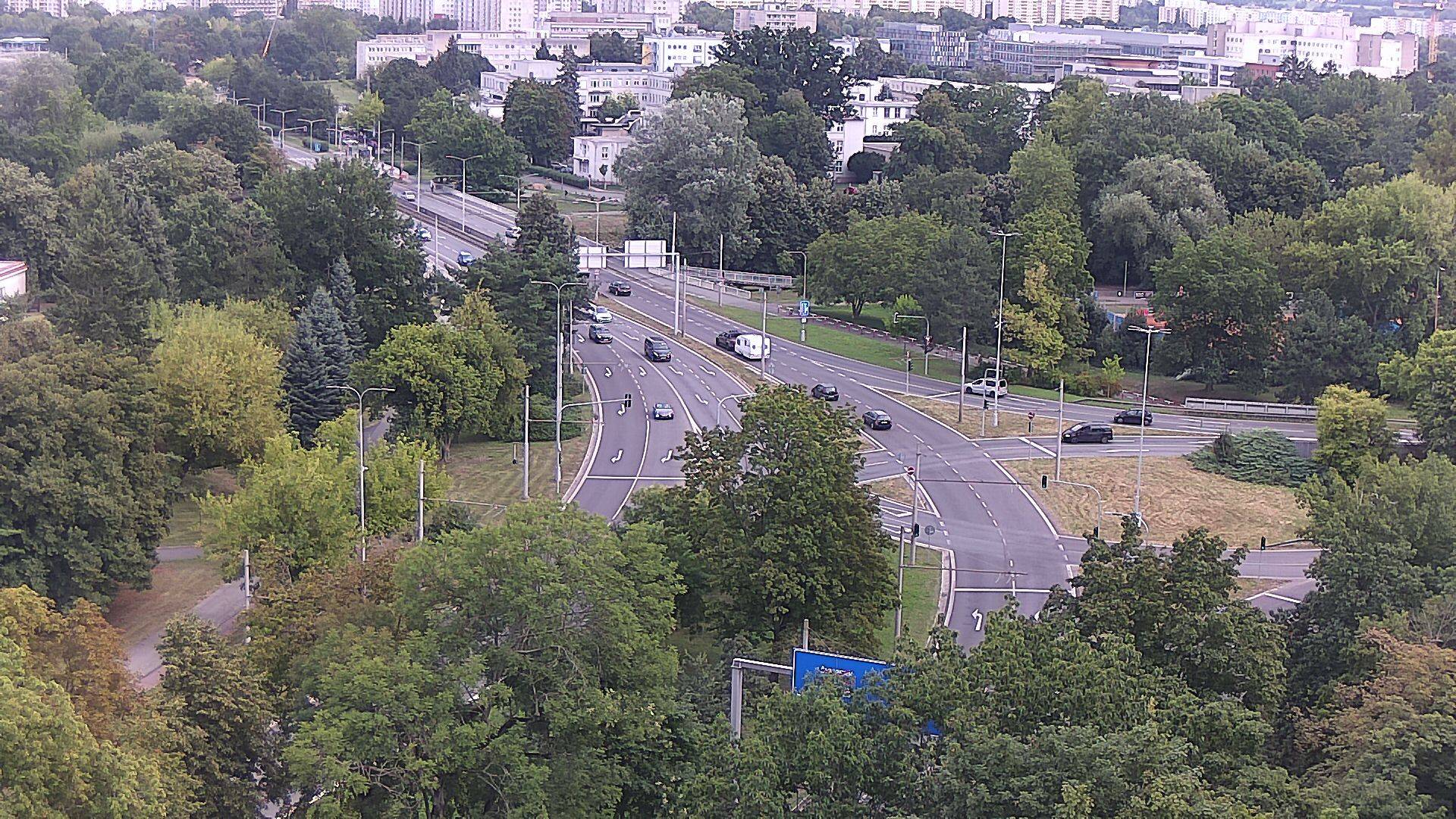 Webová kamera - Křižovatka u soutoku - čas 16:00