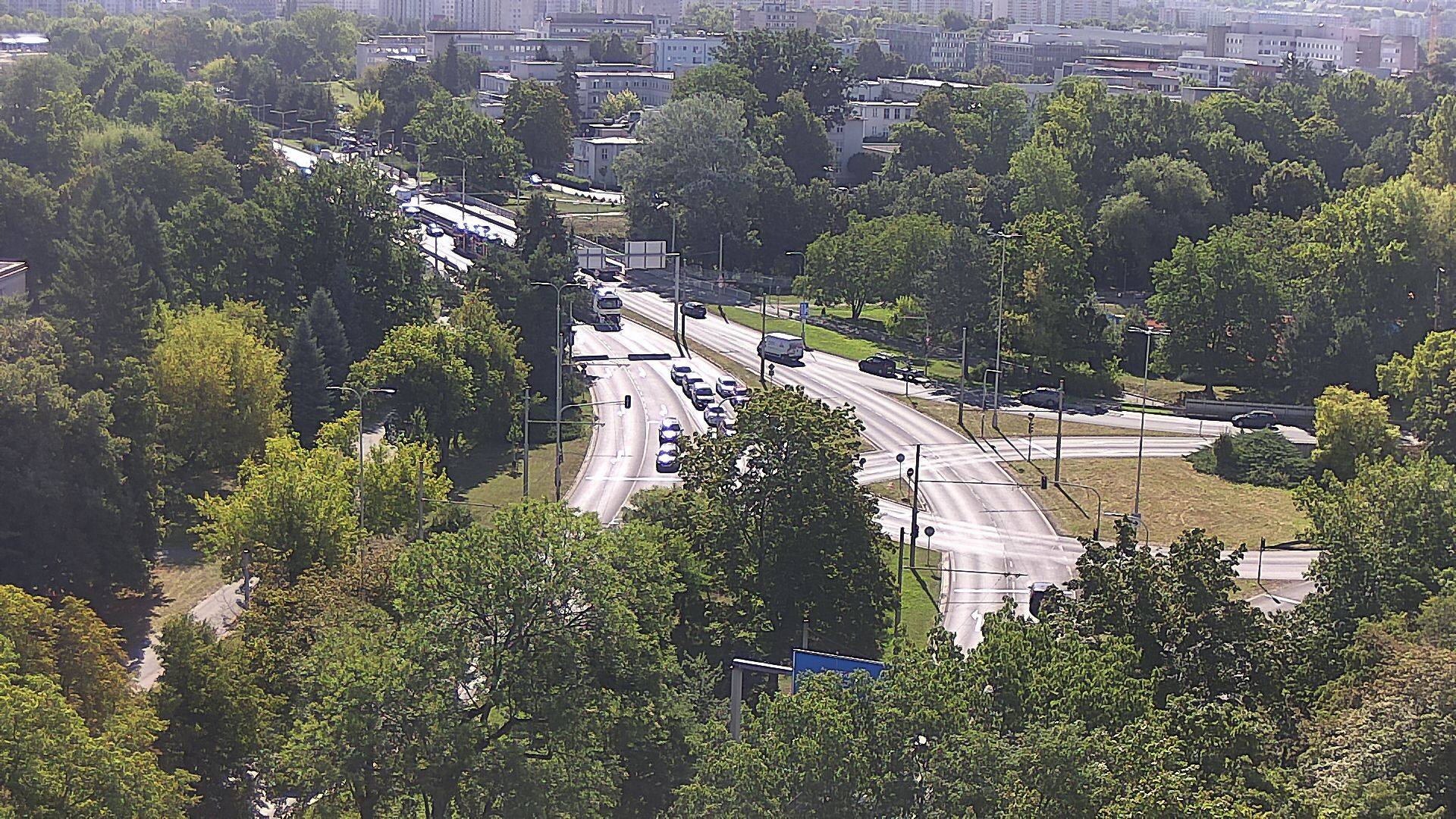 Webová kamera - Křižovatka u soutoku - čas 10:00