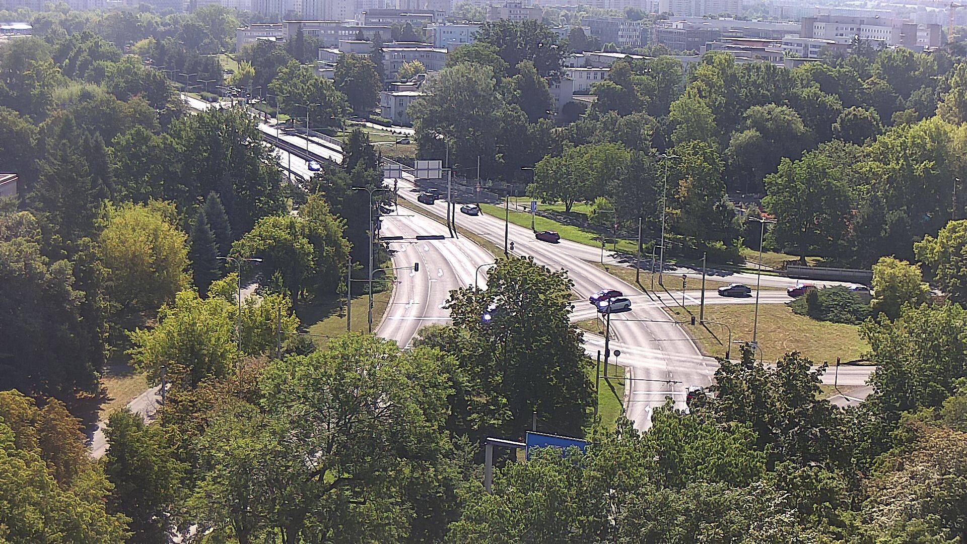 Webová kamera - Křižovatka u soutoku - čas 10:00