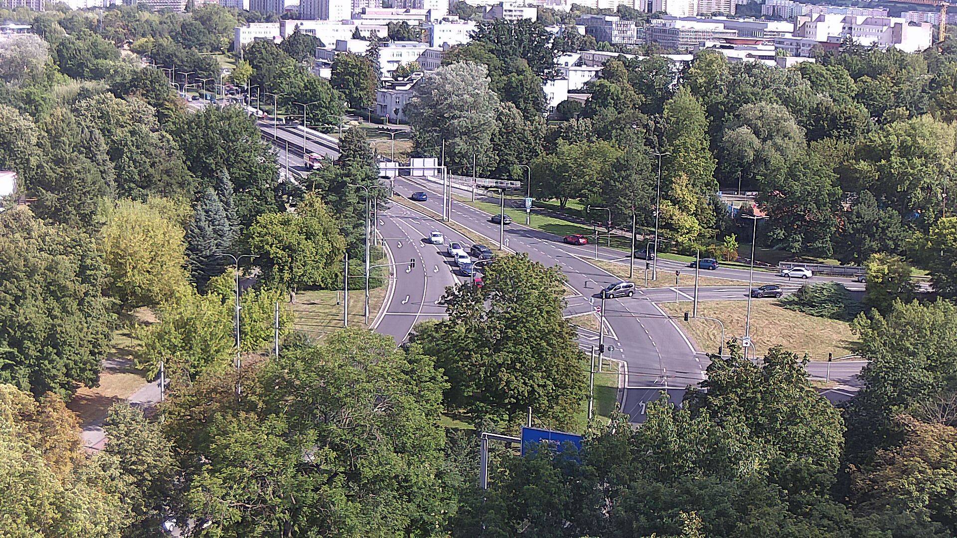 Webová kamera - Křižovatka u soutoku - čas 16:00