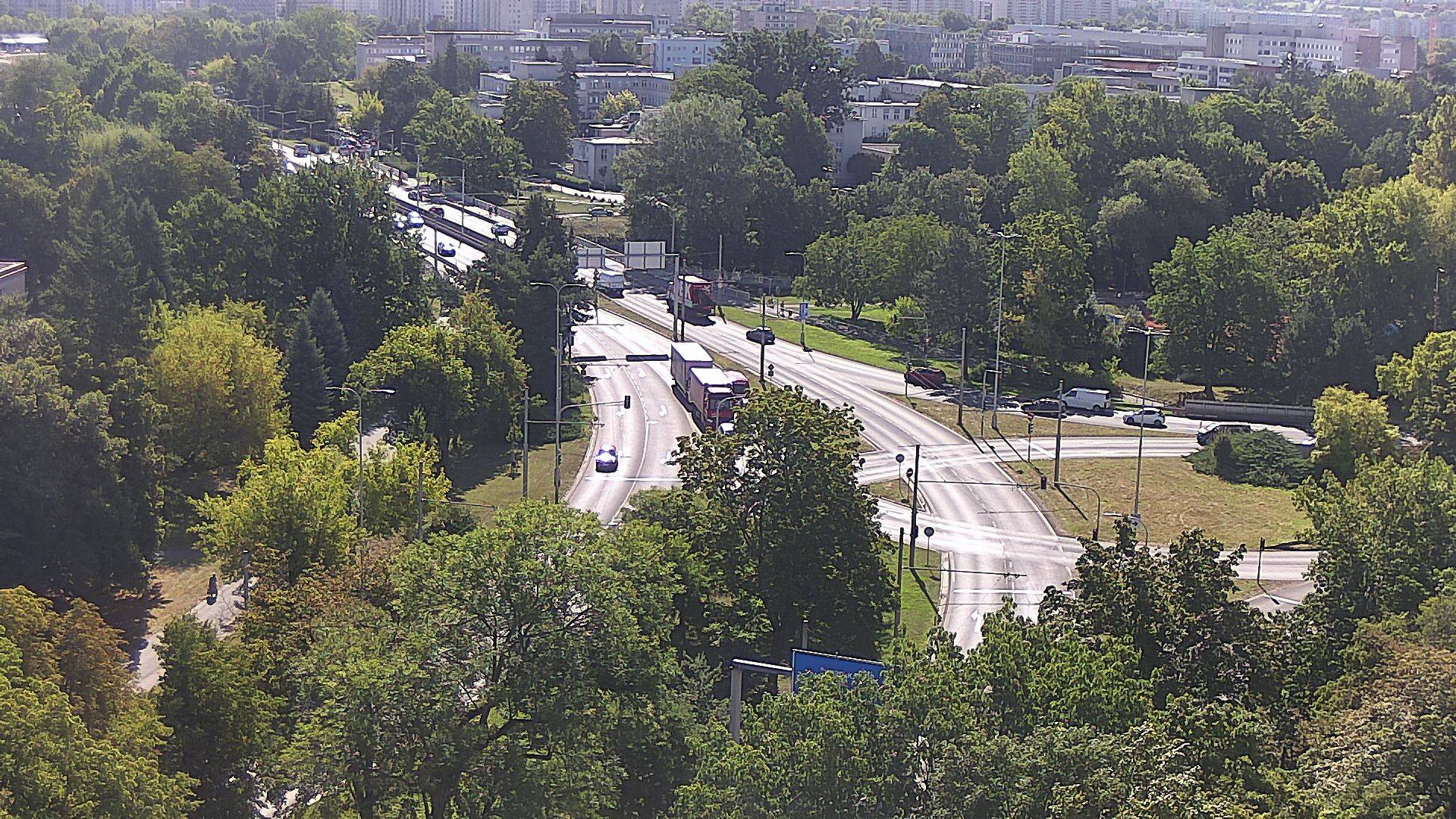 Webová kamera - Křižovatka u soutoku - čas 10:00