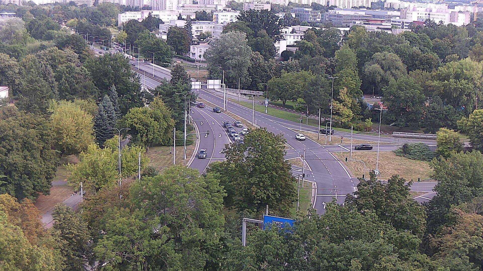 Webová kamera - Křižovatka u soutoku - čas 16:00