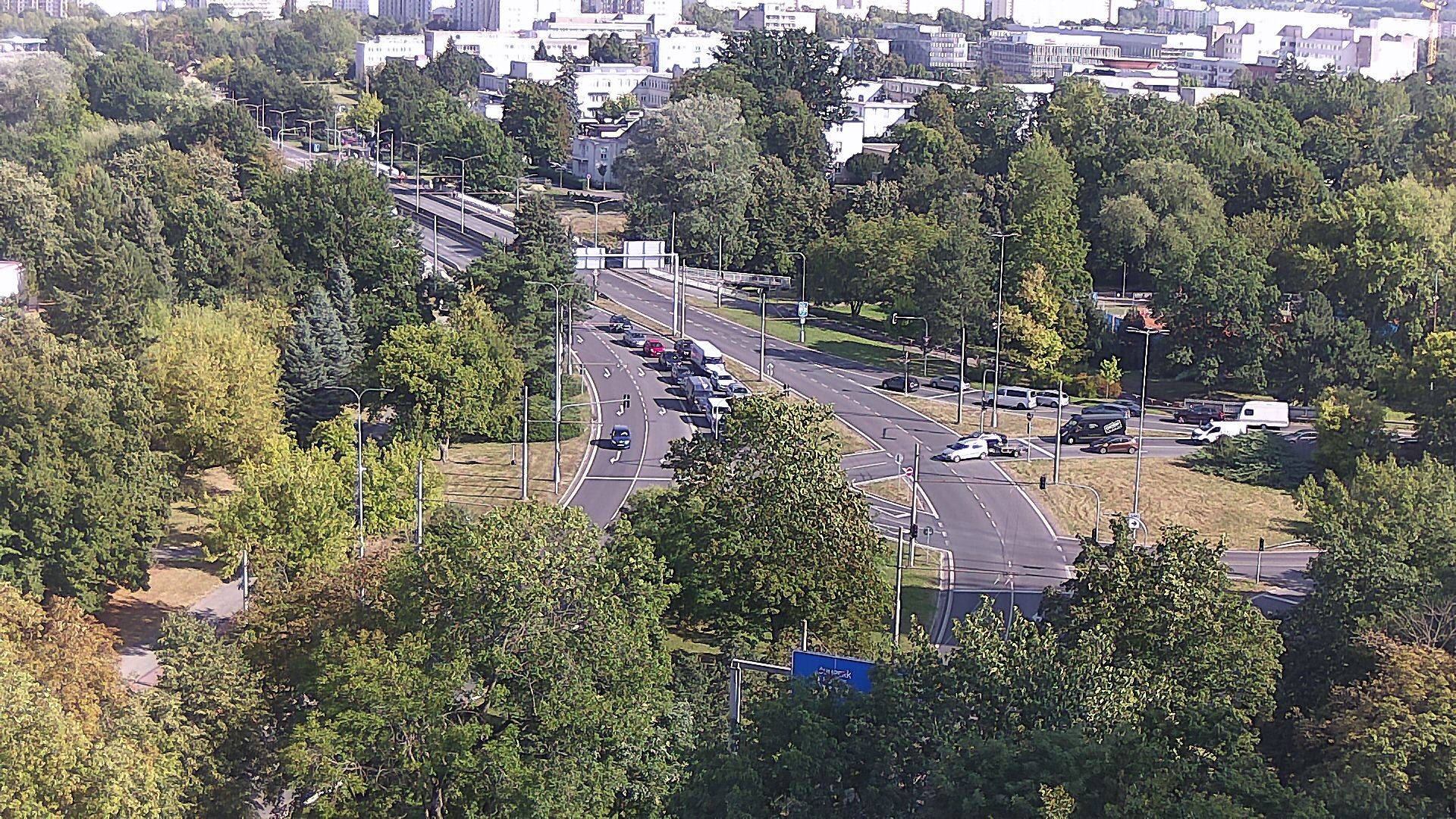 Webová kamera - Křižovatka u soutoku - čas 16:00