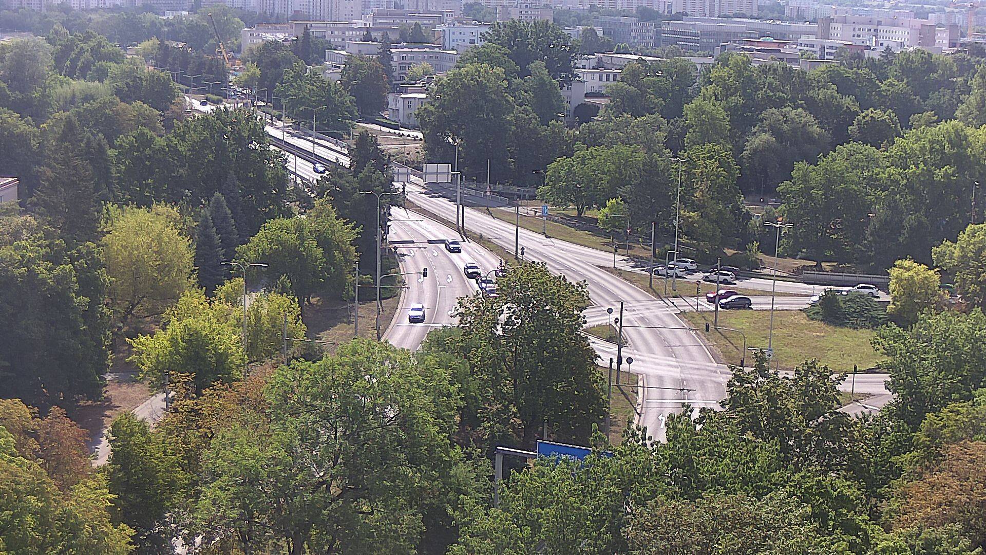 Webová kamera - Křižovatka u soutoku - čas 10:00