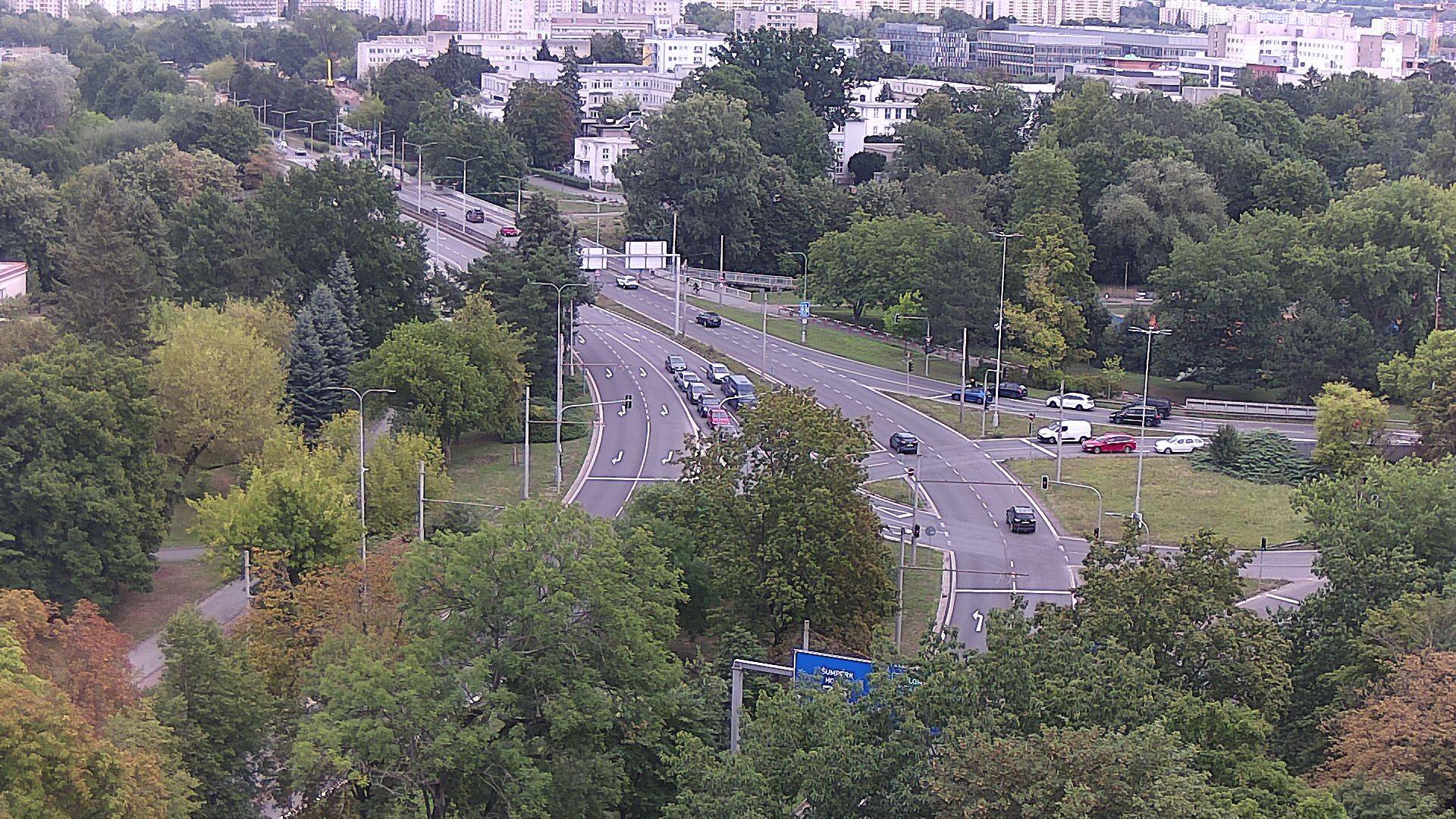 Webová kamera - Křižovatka u soutoku - čas 16:00