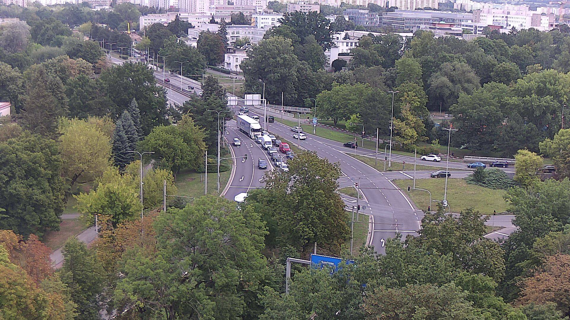 Webová kamera - Křižovatka u soutoku - čas 16:00