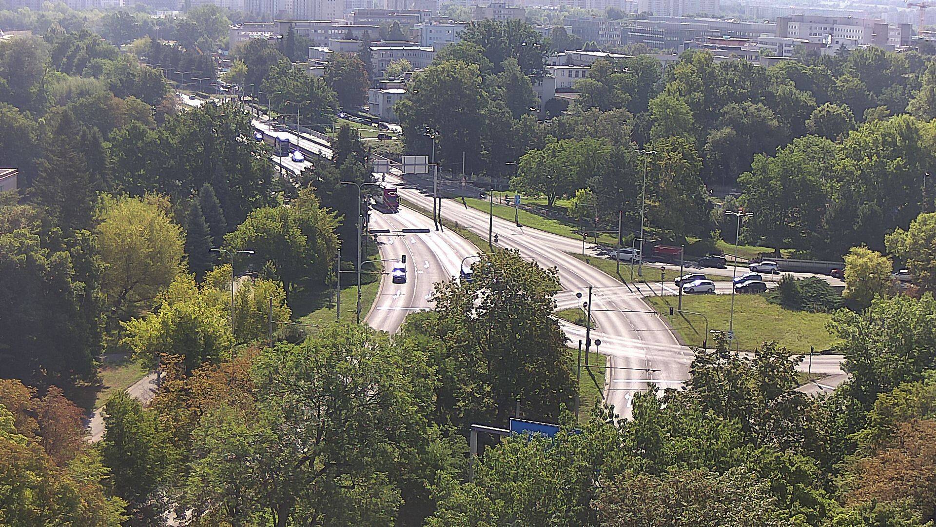 Webová kamera - Křižovatka u soutoku - čas 10:00