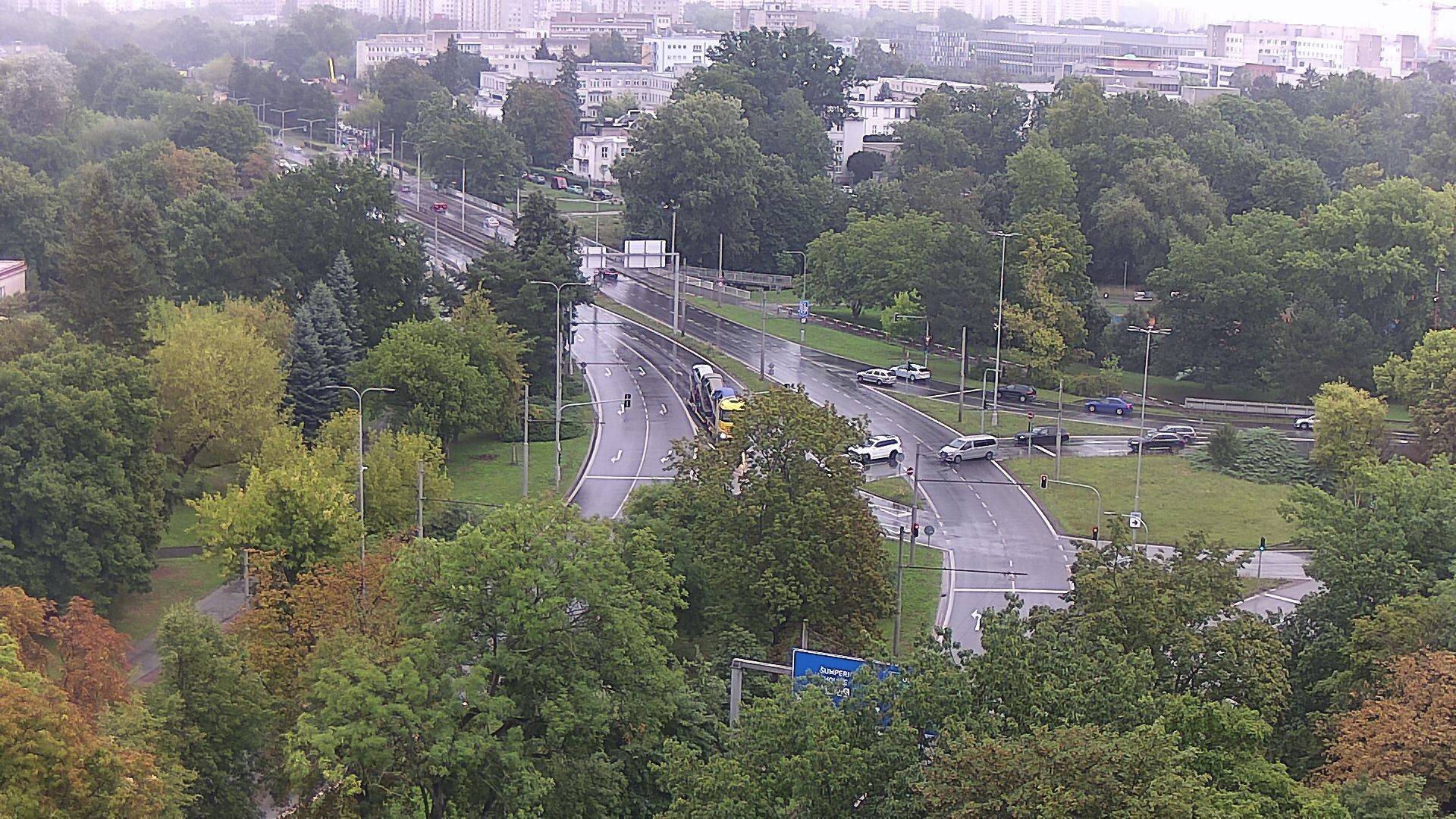 Webová kamera - Křižovatka u soutoku - čas 10:00