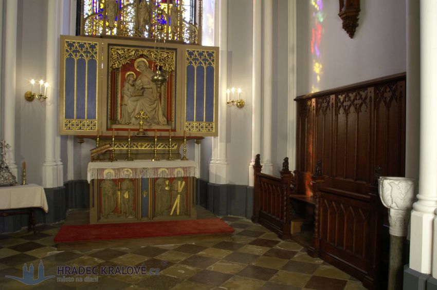 Interiér zámku - kaple sv. Anny