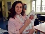 Prvním Hradečánkem roku 2014 je holčička Sofie, narodila se už prvního ledna