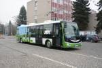 Hradecké ulice brázdí nový elektrobus, zatím na zkoušku