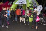 Forest night run/bike race