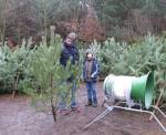 Lesníci už prodávají vánoční stromky. U hájoven i Atria