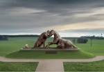 Sousoší jezdce a koně - pomník k výročí bitvy u Hradce Králové odlijí sochaři z Horní Kalné