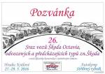 Zveme: Milovníci historických Škodovek se o víkendu sjedou na Stříbrný rybník