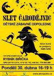 Slet čarodějnic - dětské zábavné odpoledne