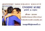Úvod do argentinského tanga v Hradci Králové (páteční workshop)