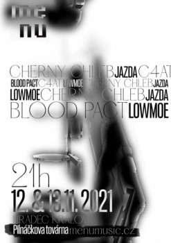 MENU: BLOOD PACT, C4AT, LOWMOE, JAZDA, CHERNY CHLEB