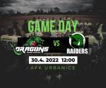 Americký fotbal: Dragons Hradec Králové vs. Bělá Raiders
