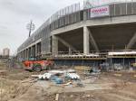 Stavbaři se obávají zdržení stavby stadionu. Start prvoligové sezóny je tak ohrožen